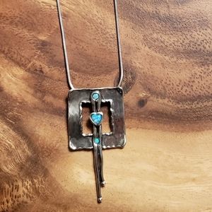 925 Silpada 925 Silver with Blue Opal stone.